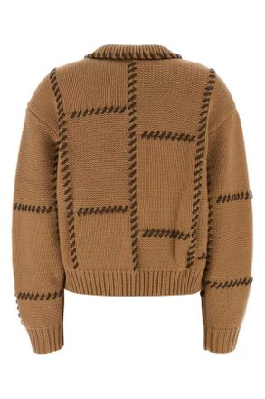 Frame Denim Womens Camel Wool Blend Oversize Sweater Caml Exterior: Cashmere Maglieria