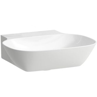 Laufen Laufen - Ino Lavabo Con Enjuague Manual, Sin Agujero Para Grifo