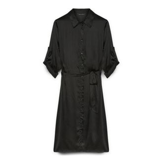 Fiorella Rubino Chemisierjurk - Power - Dames - Shirt Kleedjes - Zwart - XL - Kleedjes