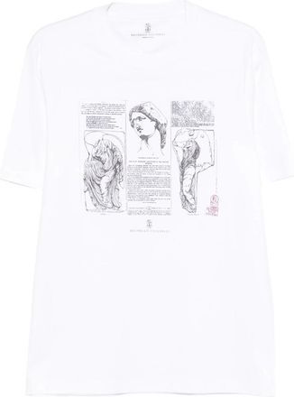 Brunello Cucinelli Graphic-print T-shirt
