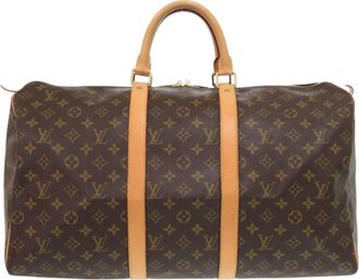 Louis Vuitton Brown Monogram Monogram Boston Bag (Pre-Owned)