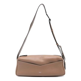 Max Mara Mxaskipper Schoudertas - Dames - Tassen - Bruin - Maat: ONE Size Leer