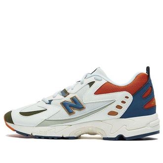 New Balance 828 White Blue Orange ML828NB