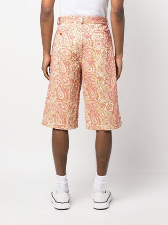 Bluemarble Floral Embroidered Short Trousers - Cream