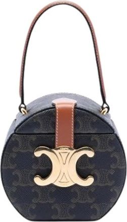 Celine Pre-owned Vintage Top-Handle Handbag - Dames - Pre-owned - Bruin - Maat: ONE Size