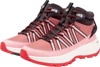 Jack Wolfskin Wanderschuh JACK WOLFSKIN WILD HIKE TEXAPORE MID W, Damen, Gr. 37,5, rosegarden, Synthetik, Schuhe Wanderschuh, wasserdicht, Trekkingschuh