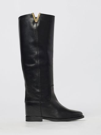 Via Roma 15 Stivale con zeppa interna Via Roma 15 in pelle