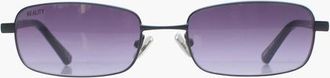 Reality Eyewear Vibes Town Sunglasses in Matt Black at Nordstrom