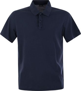 Paul & Shark Short Sleeve Cotton Polo Shirt