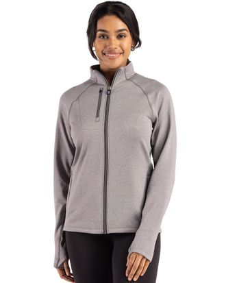 Cutter & Buck Peshastin Fleece Recycled Womens Full Zip Jacket