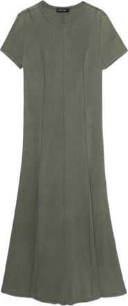 Tout à Coup Abito midi svasato - Verde