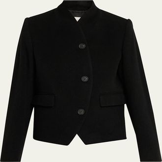 House of Dagmar Short Curve-Front Jacket