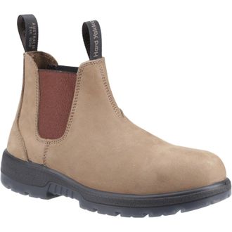 Hard Yakka Brumby Mens Tan Ankle Boots - UK 14 Leather - Size UK 14