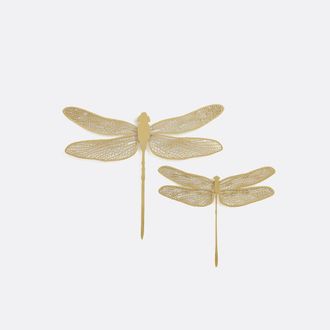 La Redoute Interieurs Set van 2 decoratieve libellen, taille S, Strakaza