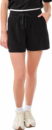 Tribal Techno Lux Pull-On Short In Black