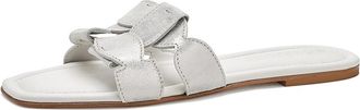 Donald J Pliner Gabrey Womens Sandals Silver : 6.5 M, Synthetic