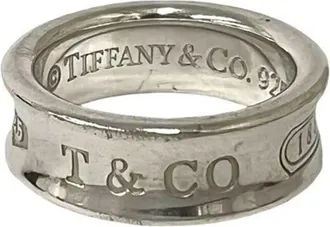 Tiffany & Co. Silver Silver 925 Band Ring (Pre-Owned)