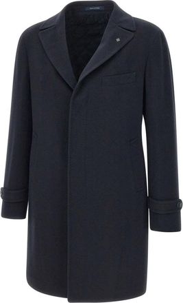 Tagliatore Thomas Coat - Heren - Mantel - Blauw - XL - Jassen