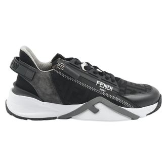 Fendi Sneakers, male, Black, Size: 7 1/2 US Flow Sneakers
