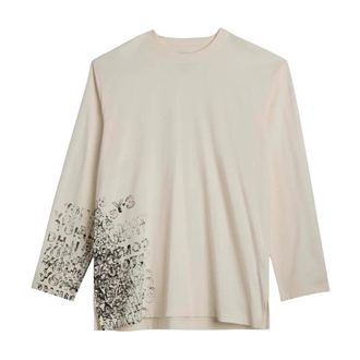adidas Y-3 Gfx Long Sleeve T-Shirt - unisex - Adidas - Long Sleeve Training Tops - White - XL - Sport