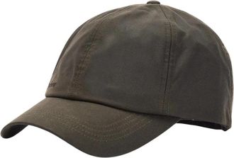 Barbour Wax Sportpet - Heren - Petten - Groen - ONE Size - Katoen - Accessoires