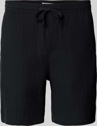 Only & Sons Shorts mit elastischem Bund in Black, Gr&ouml;&szlig;e S