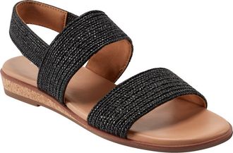 Easy Spirit Lana Slingback Sandal in Black at Nordstrom, Size 7.5