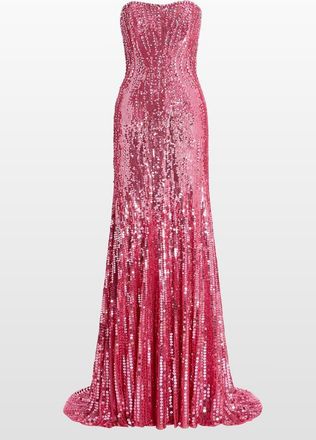 Jenny Packham Sarai Gown in Rosewood at Nordstrom, Size 10 Uk