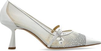 Jimmy Choo London Mujer, Zapatos, Blanco, Talla: 38 1/2 EU