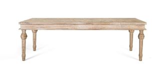 Giner&Colomer Mesa de comedor fabricada en madera maciza de mango 200cm