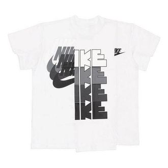 Nike (WMNS) Nike x sacai Hybrid T-Shirt White CD6310-100