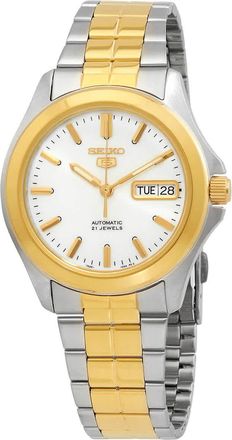 Seiko 5 Automatic White Dial Mens Watch SNKK94K1