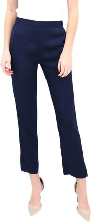 Nouvelle/Silk95Five Frankfurt Fitted Pants In Navy