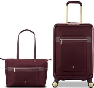 Samsonite Mobile Solution 2 Tote & Carry-On 2-Piece Set in Merlot at Nordstrom