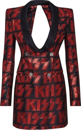 Philipp Plein Shirt Dress Rock band