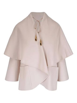 Zimmermann layered cape - Neutrals