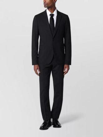 Lardini single breasted wool blend tailored suit