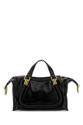 Chlo&eacute; Black Parati 24 Small Satchel Bag