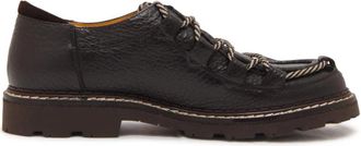 Doucal's Arctische Trekking Schoenen Vibram Zool - Heren - Veterschoenen - Bruin - 43 EU - Leer - Schoenen