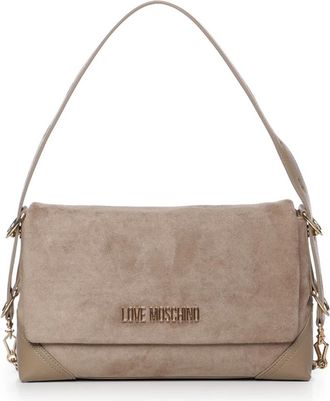 Love Moschino Handtassen - Dames - Tassen - Beige - Maat: ONE Size Zijde