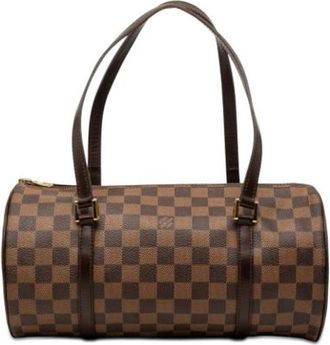 Louis Vuitton Pre-owned Papillon 30 - Dames - Vintage Handtas - Bruin - ONE Size - Leer - Vintage