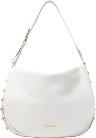 Braccialini Eridana Schoudertas - Dames - Tassen - Wit - Maat: ONE Size Leer