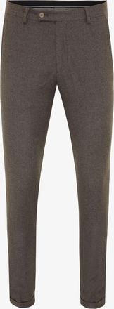 Gentiluomo Bruine flanel pantalon