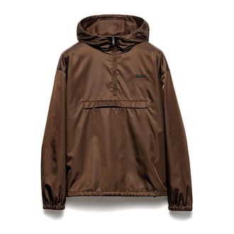 Prada Light Jackets, male, Brown, Size: XL Jackets