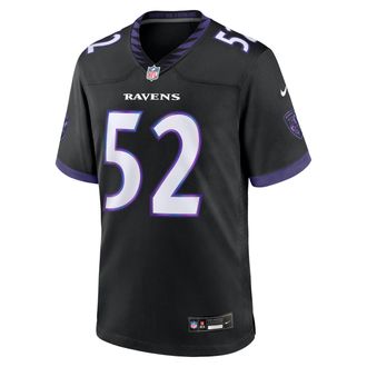 Nike Ray Lewis Baltimore Ravens Retired Nike Mens NFL Game Jersey in Black | 67NM0FDJW16-VDP