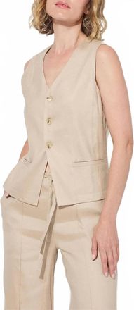 Lyss&eacute; Nixie Gilet In Linen