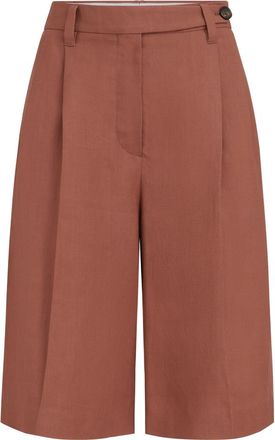 Brunello Cucinelli Sartorial Bermuda shorts in Orange at Nordstrom, Size 44 It