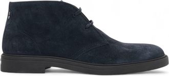 BOSS Polacchina in camoscio CALEV Blu BOSS Uomo