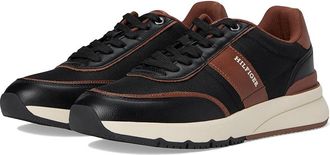 Tommy Hilfiger Santal Mens Shoes Black/Cognac : 11.5 D - Medium, Leather