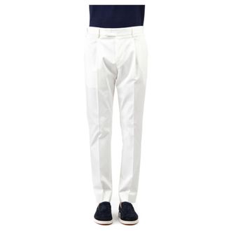 Pantaloni Torino Slim-fit Trousers, male, White, Size: 2XL Slim-fit Trousers